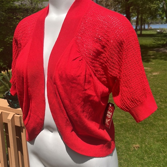 NWT Faded Glory open shrug M - Picture 2 of 7